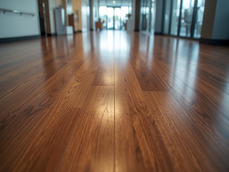 Flooring Systems Inc. - Hardwood flooring in a commercial space in St. Louis, MO